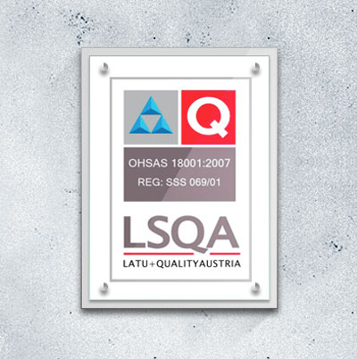 Utilaje - Politicas de Calidad - ISO 18001-2007